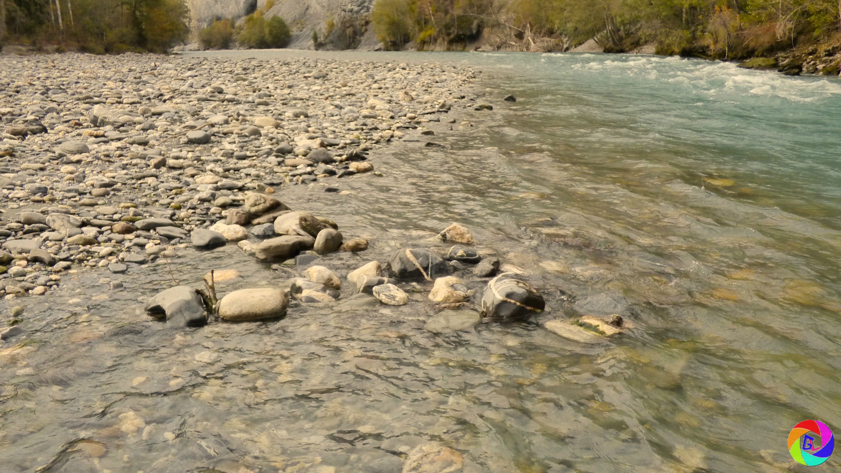 Rhine Gorge in Switzerland